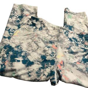 Zelos size 2X curvy workout leggings waist band pocket like new